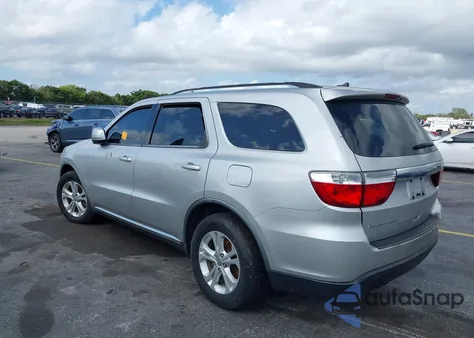 2012 Dodge Durango Sxt from USA, damaged, VIN 1C4RDHAG3CC138334
